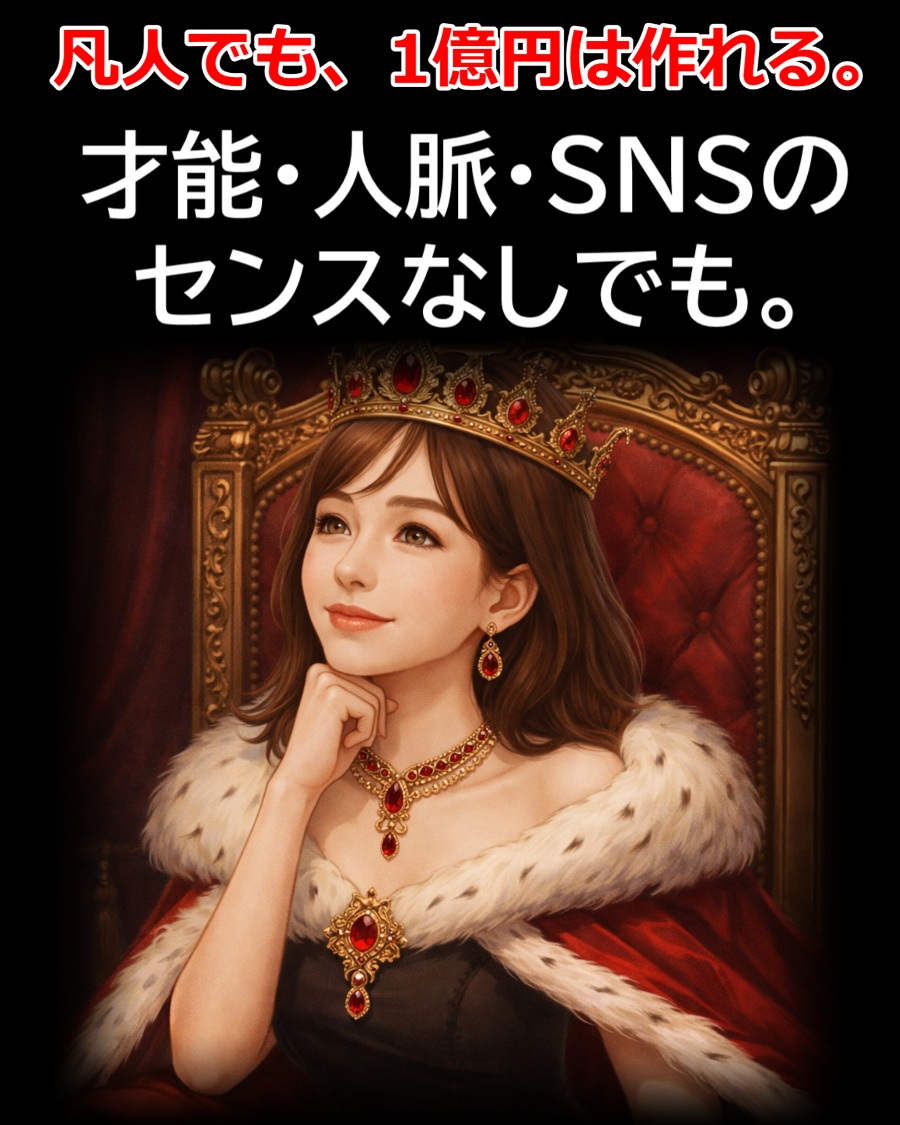 凡人でも１億円は作れる／再現性の高い戦略